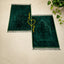 Green & Green Rectangle Couple Janamaz with Heart