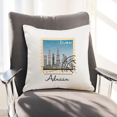 Dubai Memories Personalized Cushion