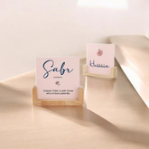 Sabr Personalized Acrylic Frame With Wooden Base