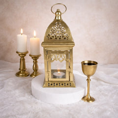 Golden Aura Lantern (9" inches)