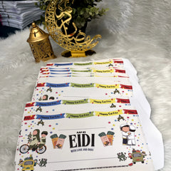 EIDI Printed Envelopes (Pack of 10)