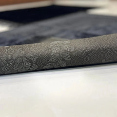 Black & Black Rectangle Couple Janamaz with Heart