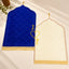 Offwhite & Blue Dome Couple Janamaz with Heart