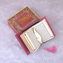 Pink Sequence Mini Tilawat-e-Quran
