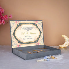 Dome Classic Floral Nikah Nama Hamper