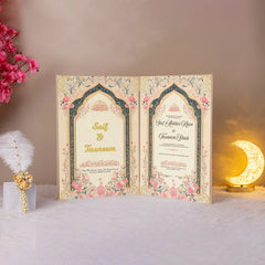 Dome Classic Floral Nikah Nama Hamper