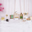EID Mubarak candle with gold lettering