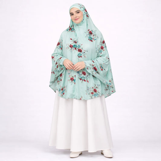 Firdaws Knee Length Printed Cotton Namaz Makhna