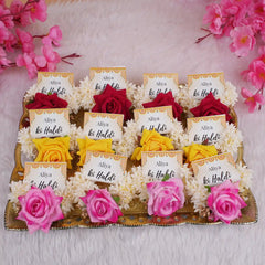 Haldi Mehndi Hand Gajra Favors