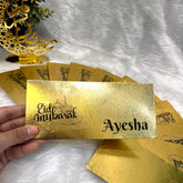 Personalised EID Mubarak Envelopes
