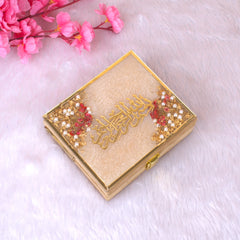 Golden Floral Mini Tilawat-e-Quran