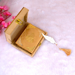 Golden Floral Mini Tilawat-e-Quran