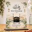 Great Mosque Couple Hajj Mubarak Plaque