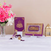 Bridal Purple Sequence Rehal Hamper