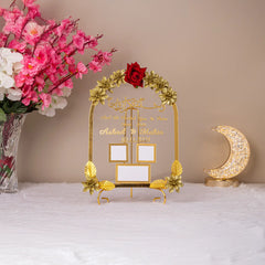 Dome Shape Nikah Thumb Printing Frame