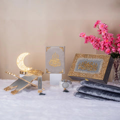 Grey Sequence Bridal Sawab-e-Jariya Hamper