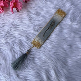 Grey Personalised Designer Bookmarks