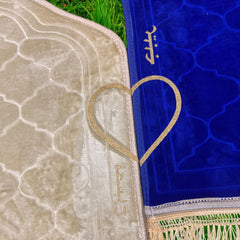 Customised Dome Couple Janamaz with Heart