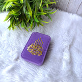 Purple Velvet Tasbeeh Combo