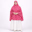 Pink floral prayer dress with modest design