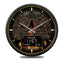 Makkah Wall Azan Clock - Al-Fatiha with Kaaba design, digital prayer time display, and temperature reading for Islamic home decor.