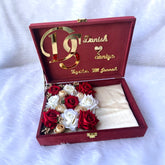 Maroon Haqq Meher Box - Bridal Edition