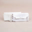 Men's Ihram Belt - Hajj & Umrah Essential in white with secure pouch. Durable, lightweight design for storing money, IDs, and documents.