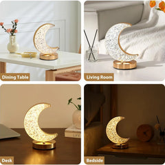 Crystal Touch Moon Lamp