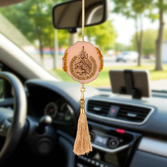 Golden Flakes Designer Car Hanging 2 inches