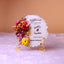 Floral Round Couple Frame