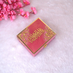 Pink Flakes Mini Tilawat-e-Quran