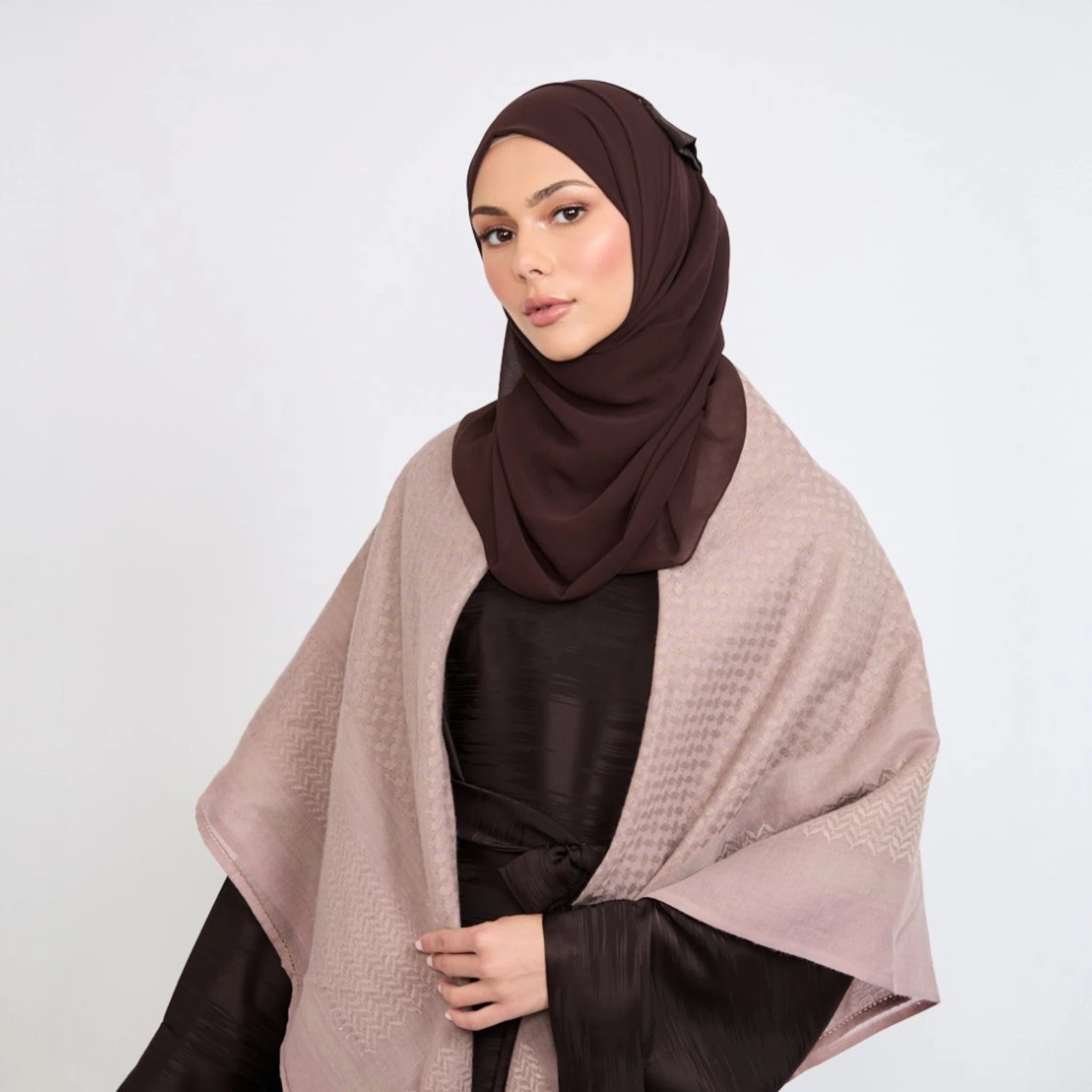 Premium Coco color chiffon hijab
