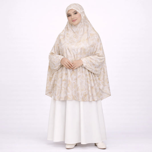 Rahma Knee Length Printed Cotton Namaz Makhna