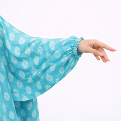 Rayhanah Knee Length Printed Cotton Namaz Makhna