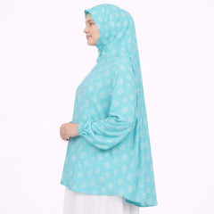 Rayhanah Knee Length Printed Cotton Namaz Makhna