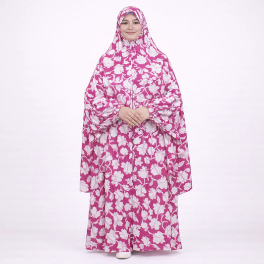 Safa Full Length Printed Cotton Namaz Makhna