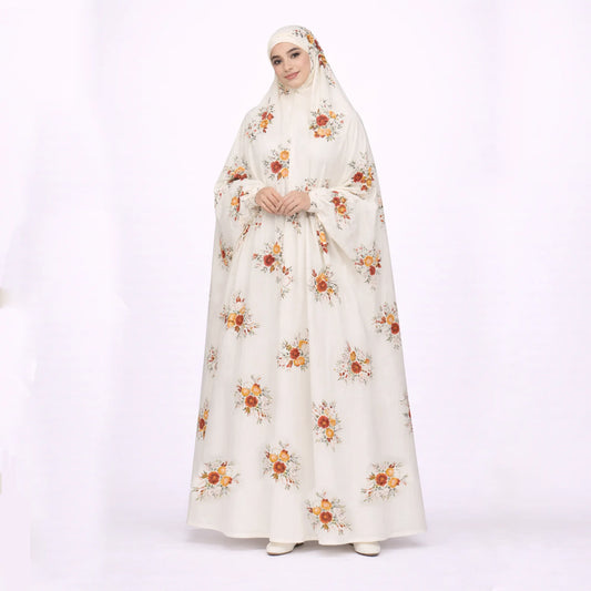 Sakina Full Length Printed Cotton Namaz Makhna