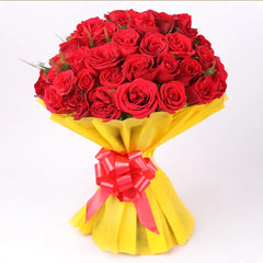 Passionate Bond Red Roses Bouquet