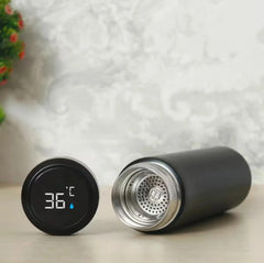 Personalised Led Temperature Bottle