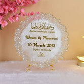 Transparent Stone Couple Frame