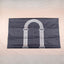 Travel Janamaz Pack of 2 - Lightweight & Foldable prayer mat with white arch design, ideal for Hajj, Umrah, and travel use.