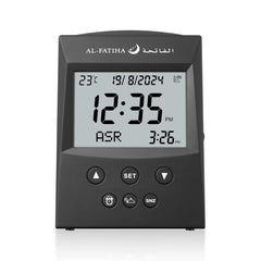 Unique Azaan Desk Clock - Al Fatiha