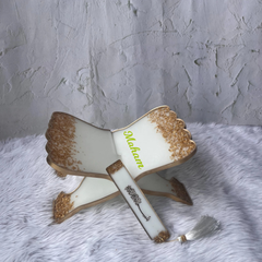 Offwhite Flakes Designer Rehal & Bookmark