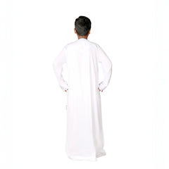 White Kids Thobes Omani Style
