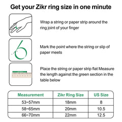 Noor Zikr Ring - Smart Tasbeeh