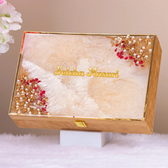 Handmade Designer Velvet Quran Box - Ramadan Collection
