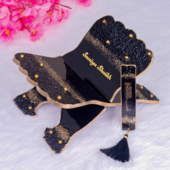 Black Rehal & Bookmark - The Bling Collection