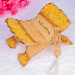 Premium Designer Rehal & Bookmark