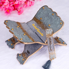 Premium Designer Rehal & Bookmark