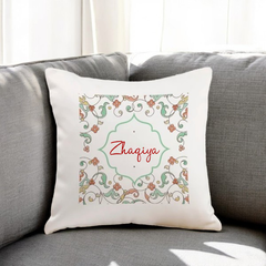 Floral Personalized Cushion